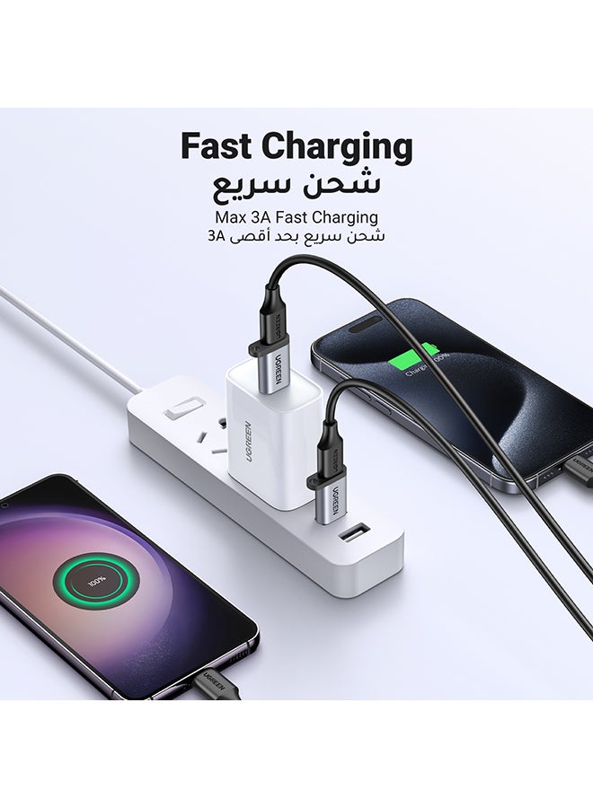 يو جرين محول من USB C إلى  USB 3.0 محول من  USB C أنثى إلى USB ذكر محول  USB C 3.1 بسرعة نقل بيانات تبلغ 5 جيجابايت في الثانية لجهاز ماك برو لعام 2017/2018
آي باد برو 2018/2020 جالاكسي نوت 20 وشواحن اللابتوب - Image 2